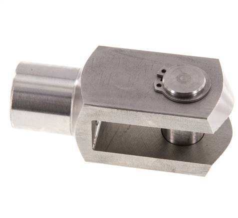 Clevis Rod-end Pin M16 x 1.5 Stainless steel 303 (1.4305)