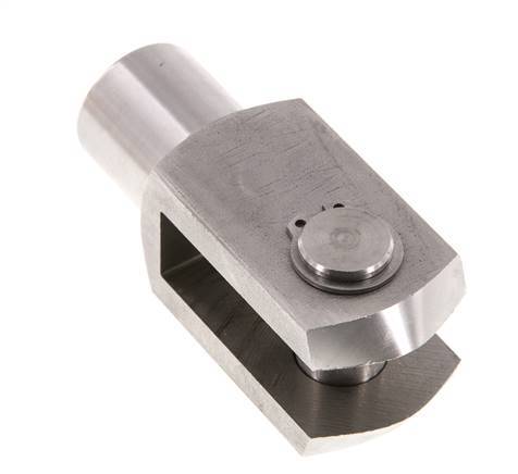 Clevis Rod-end Pin M16 x 1.5 Stainless steel 303 (1.4305)