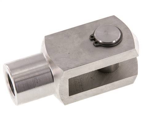 Clevis Rod-end Pin M20 x 1.5 Stainless steel 303 (1.4305)