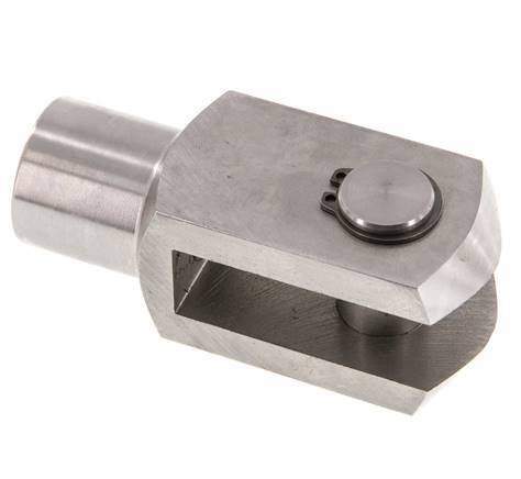 Clevis Rod-end Pin M20 x 1.5 Stainless steel 303 (1.4305)