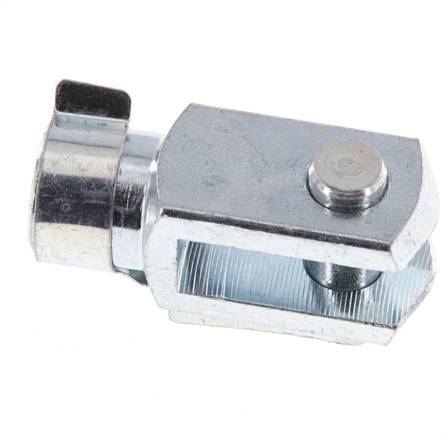 Clevis Rod-end Pin M10 Zinc plated steel