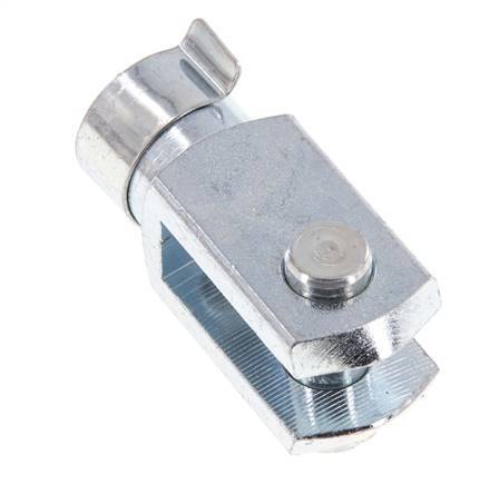 Clevis Rod-end Pin M10 Zinc plated steel