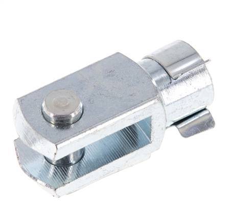 Clevis Rod-end Pin M10 Zinc plated steel