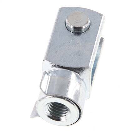 Clevis Rod-end Pin M10 Zinc plated steel