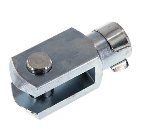 Clevis Rod-end Pin M16 Zinc plated steel