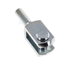 Clevis Rod-end Pin M12 Male Zinc plated steel
