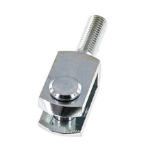 Clevis Rod-end Pin M12 Male Zinc plated steel