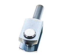 Clevis Rod-end Pin M16 Male Zinc plated steel