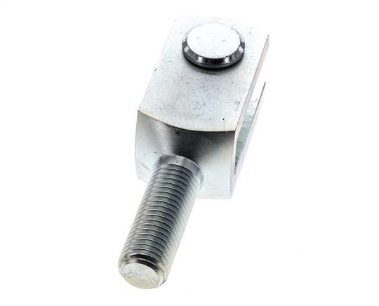 Clevis Rod-end Pin M20 Male Zinc plated steel