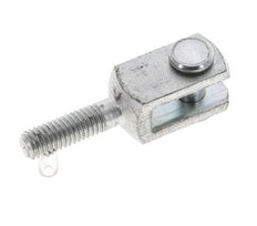 Clevis Rod-end Pin M6 Male Zinc plated steel