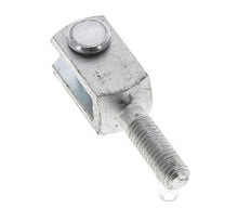 Clevis Rod-end Pin M6 Male Zinc plated steel