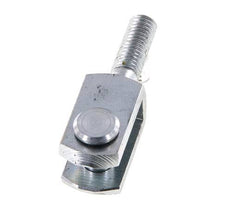 Clevis Rod-end Pin M8 Male Zinc plated steel