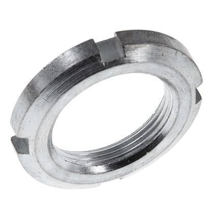 Slotted Nut for 32 mm Round Cylinder M30 x 1.5