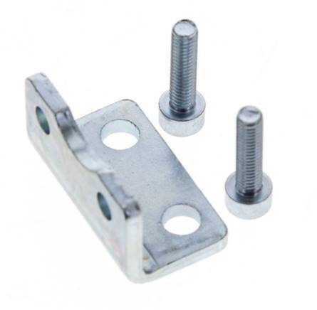 Foot Mount 16 mm ISO 21287 Zinc plated steel