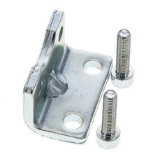 Foot Mount 25 mm ISO 21287 Zinc plated steel