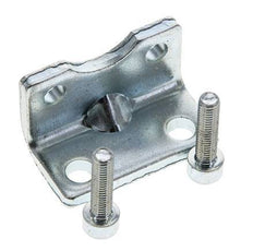 Foot Mount 25 mm ISO 21287 Zinc plated steel