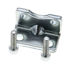 Foot Mount 25 mm ISO 21287 Zinc plated steel