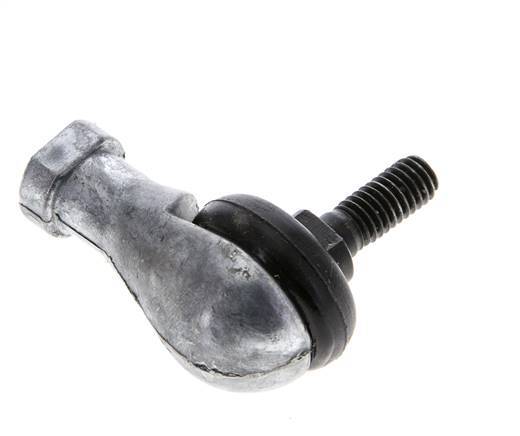 90deg Rod-end M6 Aluminium die-cast