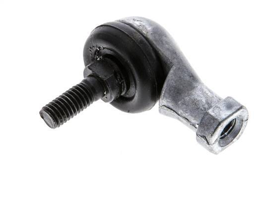 90deg Rod-end M6 Aluminium die-cast