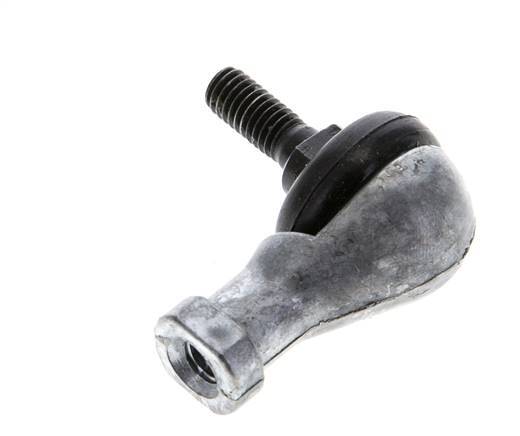 90deg Rod-end M6 Aluminium die-cast