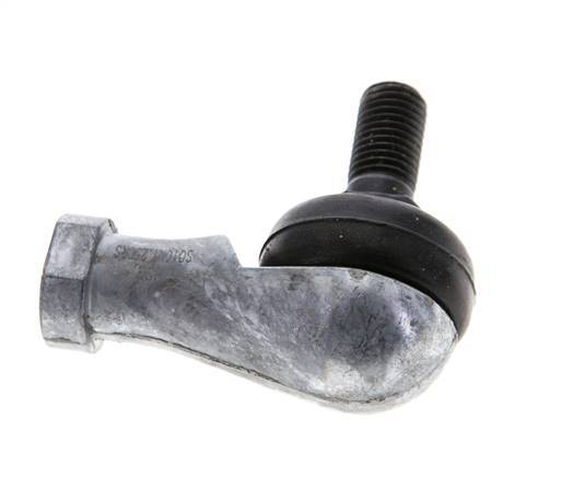 90deg Rod-end M10 x 1.25 Aluminium die-cast