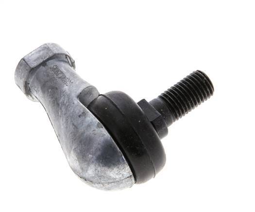 90deg Rod-end M10 x 1.25 Aluminium die-cast