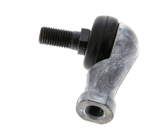 90deg Rod-end M10 x 1.25 Aluminium die-cast