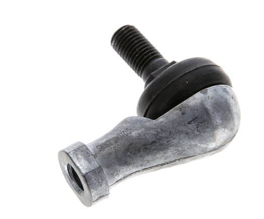 90deg Rod-end M10 x 1.25 Aluminium die-cast