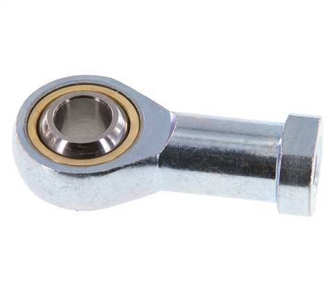 Spherical Rod-end M12 x 1.25 Female Zinc plated steel