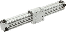 Rodless Cylinder 50-1800mm - Magnetic - Damping - Short Guide - Single Guide
