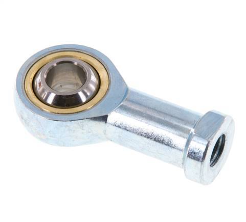 Spherical Rod-end M10 Female Zinc plated steel