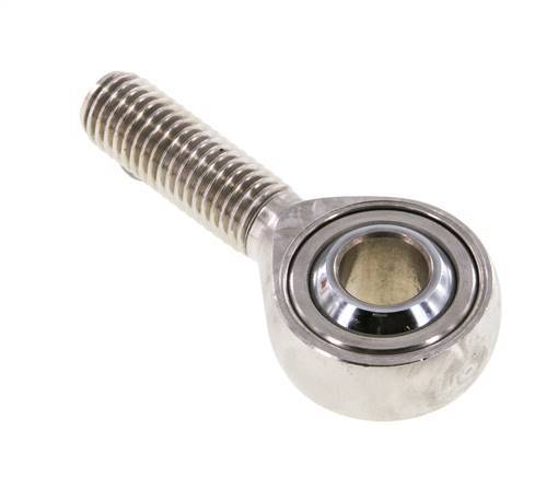 Spherical Rod-end M12 Male Stainless steel 304 (1.4301)
