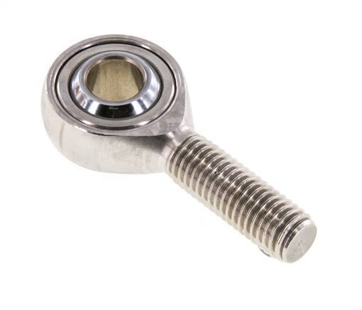 Spherical Rod-end M12 Male Stainless steel 304 (1.4301)