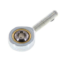 Spherical Rod-end M5 Male Zinc plated steel