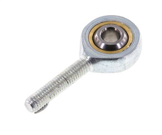 Spherical Rod-end M5 Male Zinc plated steel