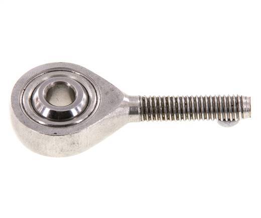 Spherical Rod-end M5 Male Stainless steel 304 (1.4301)