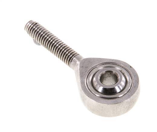 Spherical Rod-end M5 Male Stainless steel 304 (1.4301)