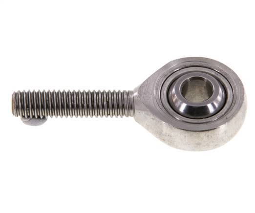Spherical Rod-end M6 Male Stainless steel 304 (1.4301)