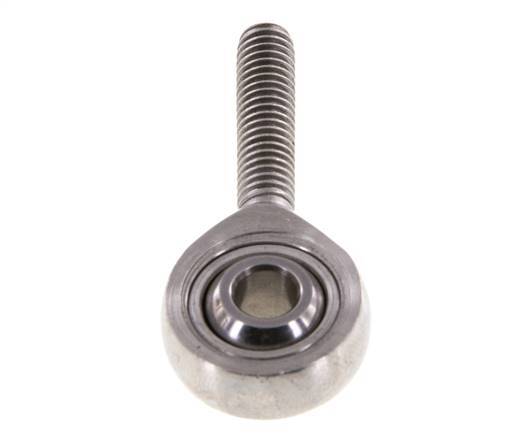 Spherical Rod-end M6 Male Stainless steel 304 (1.4301)