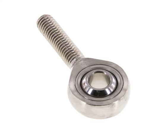Spherical Rod-end M8 Male Stainless steel 304 (1.4301)