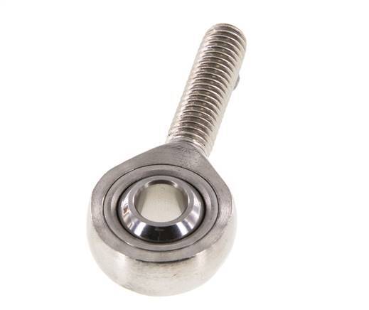 Spherical Rod-end M8 Male Stainless steel 304 (1.4301)