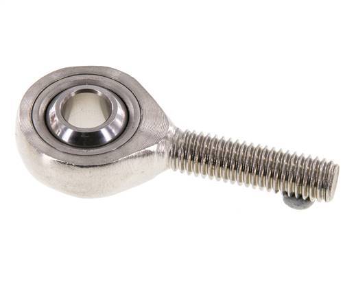 Spherical Rod-end M8 Male Stainless steel 304 (1.4301)