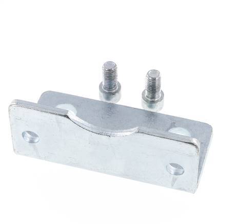 Foot Mount 100 mm ISO 15552 ISO 21287 Zinc plated steel