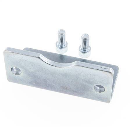 Foot Mount 125 mm ISO 15552 Zinc plated steel
