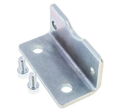 Foot Mount 125 mm ISO 15552 Zinc plated steel