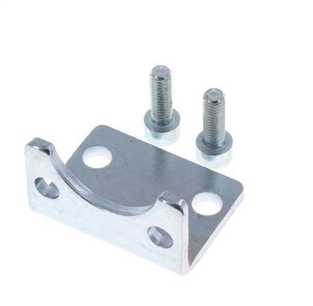 Foot Mount 32 mm ISO 15552 ISO 21287 Zinc plated steel