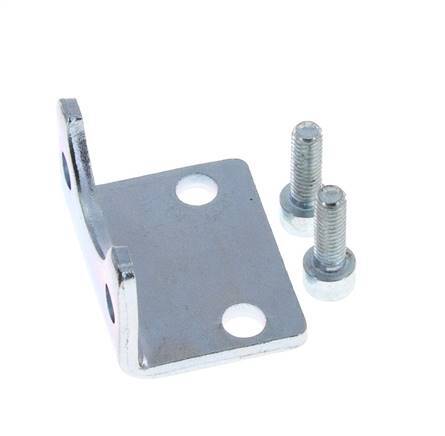 Foot Mount 32 mm ISO 15552 ISO 21287 Zinc plated steel