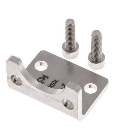 Foot Mount 32 mm ISO 15552 Stainless steel 316 (1.4401)