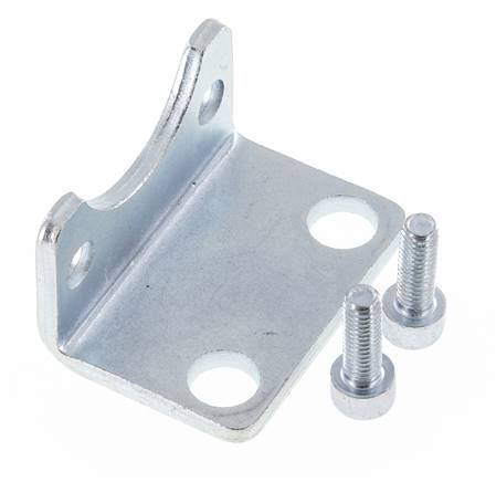 Foot Mount 40 mm ISO 15552 ISO 21287 Zinc plated steel
