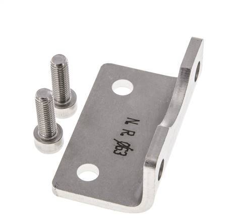 Foot Mount 63 mm ISO 15552 Stainless steel 316 (1.4401)